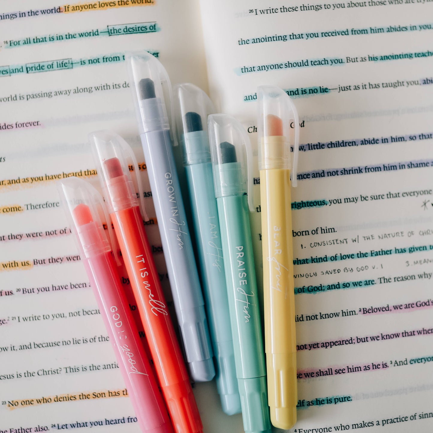 Pastel Bible Highlighters