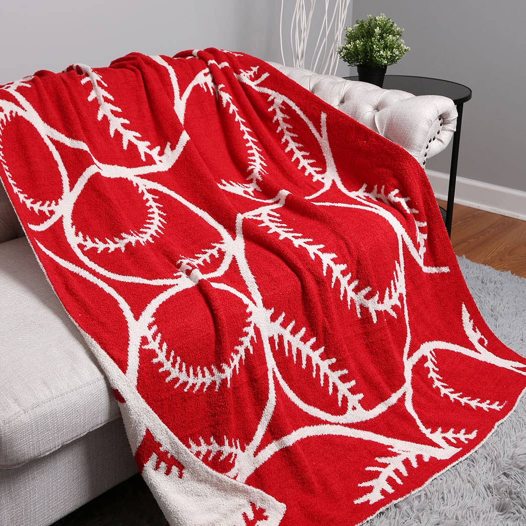 Baseball Throw Blanket