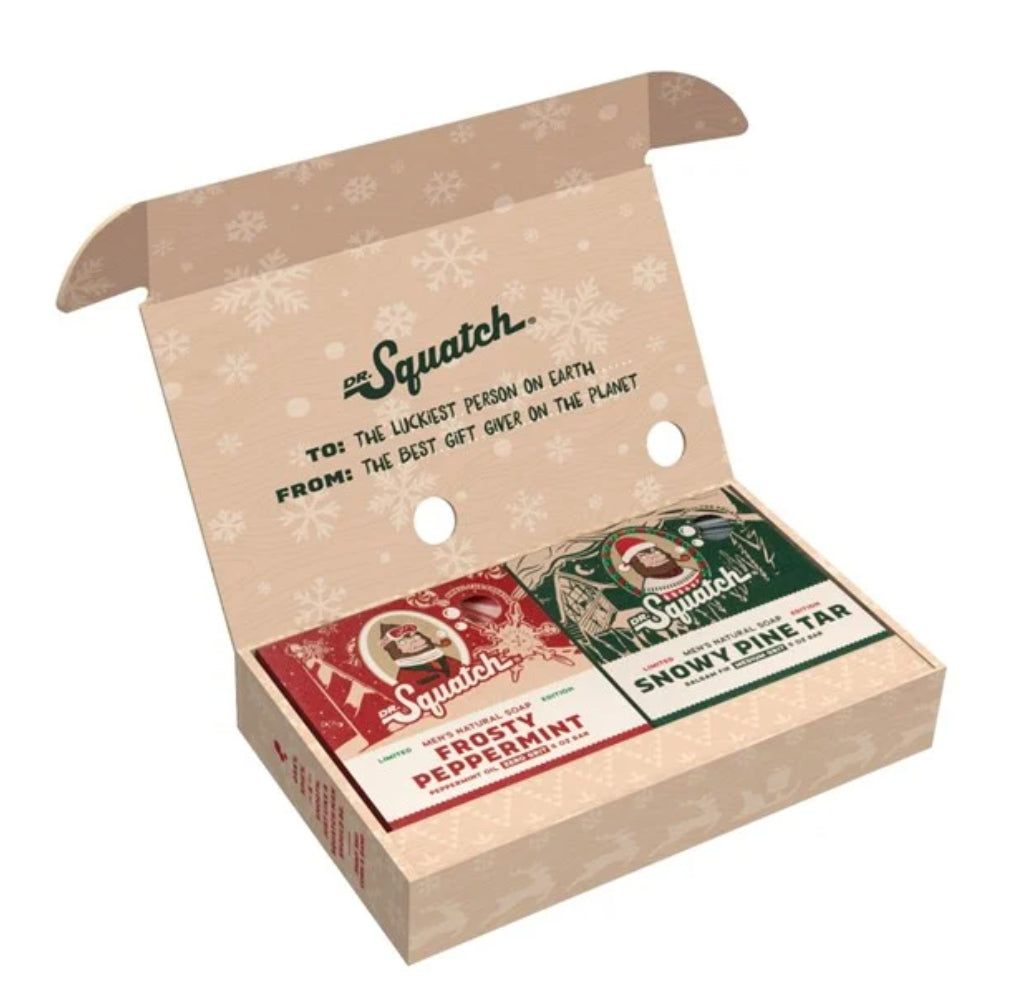 Dr. Squatch Holiday Set