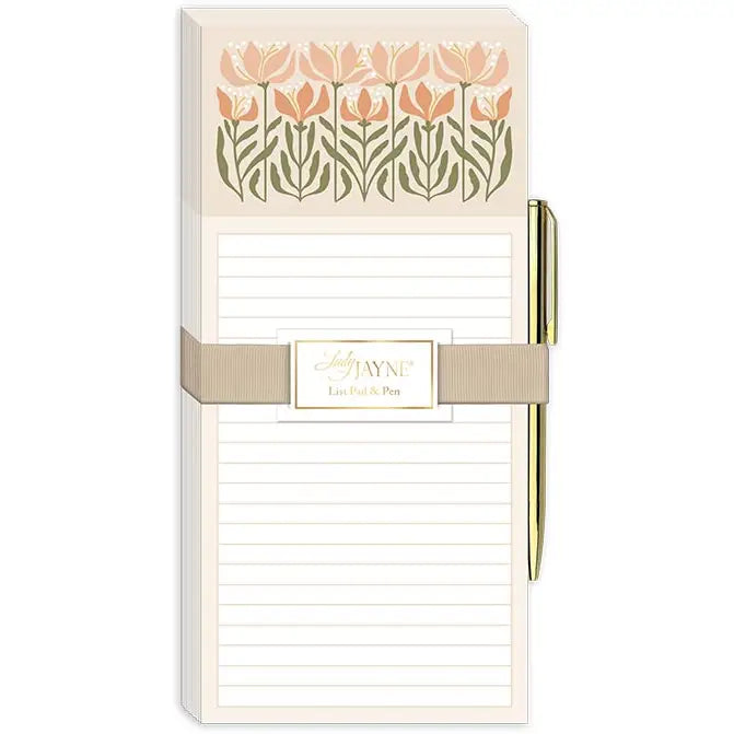 Magnetic List Pad with Pen