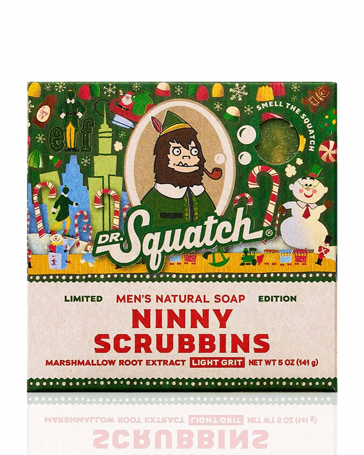 Dr. Squatch Ninny Scrubbins Bar Soap