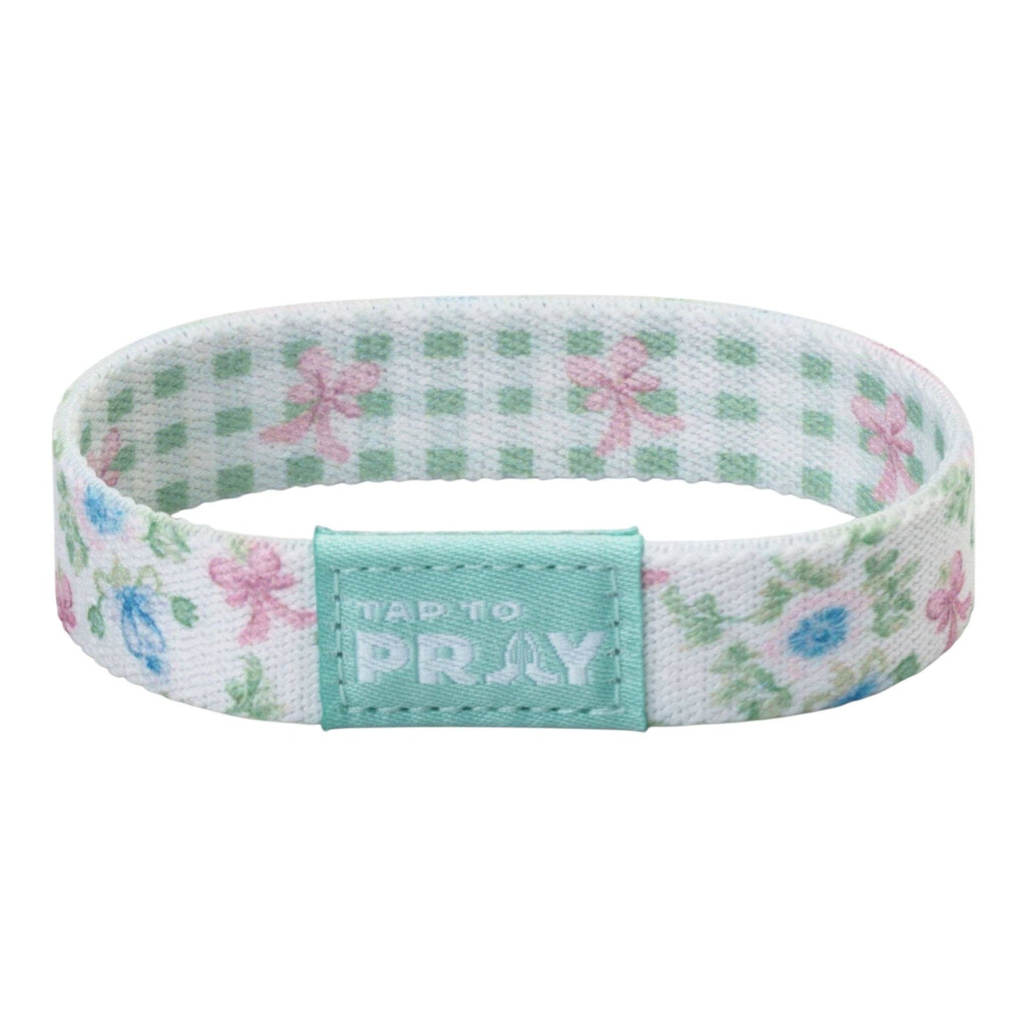 Tap To Pray Wristband: Flower Basket