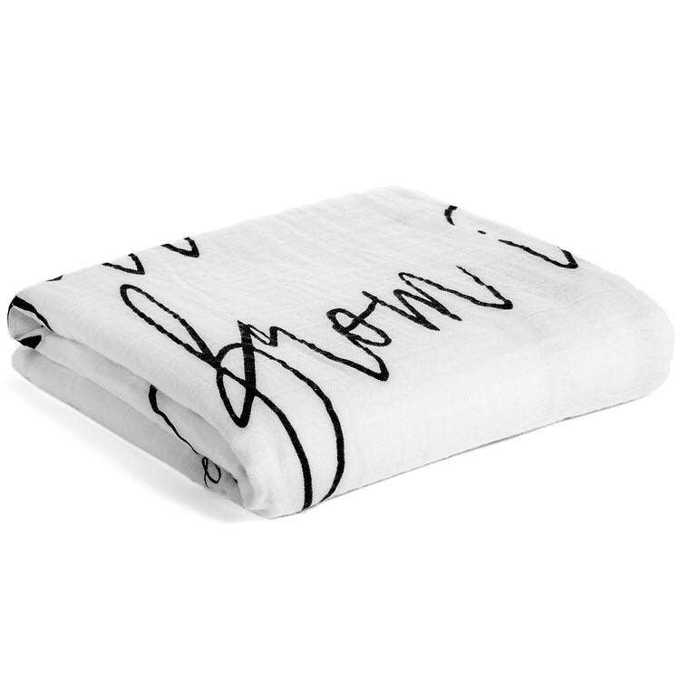 Organic Swaddle Blanket- Proverbs 22:6