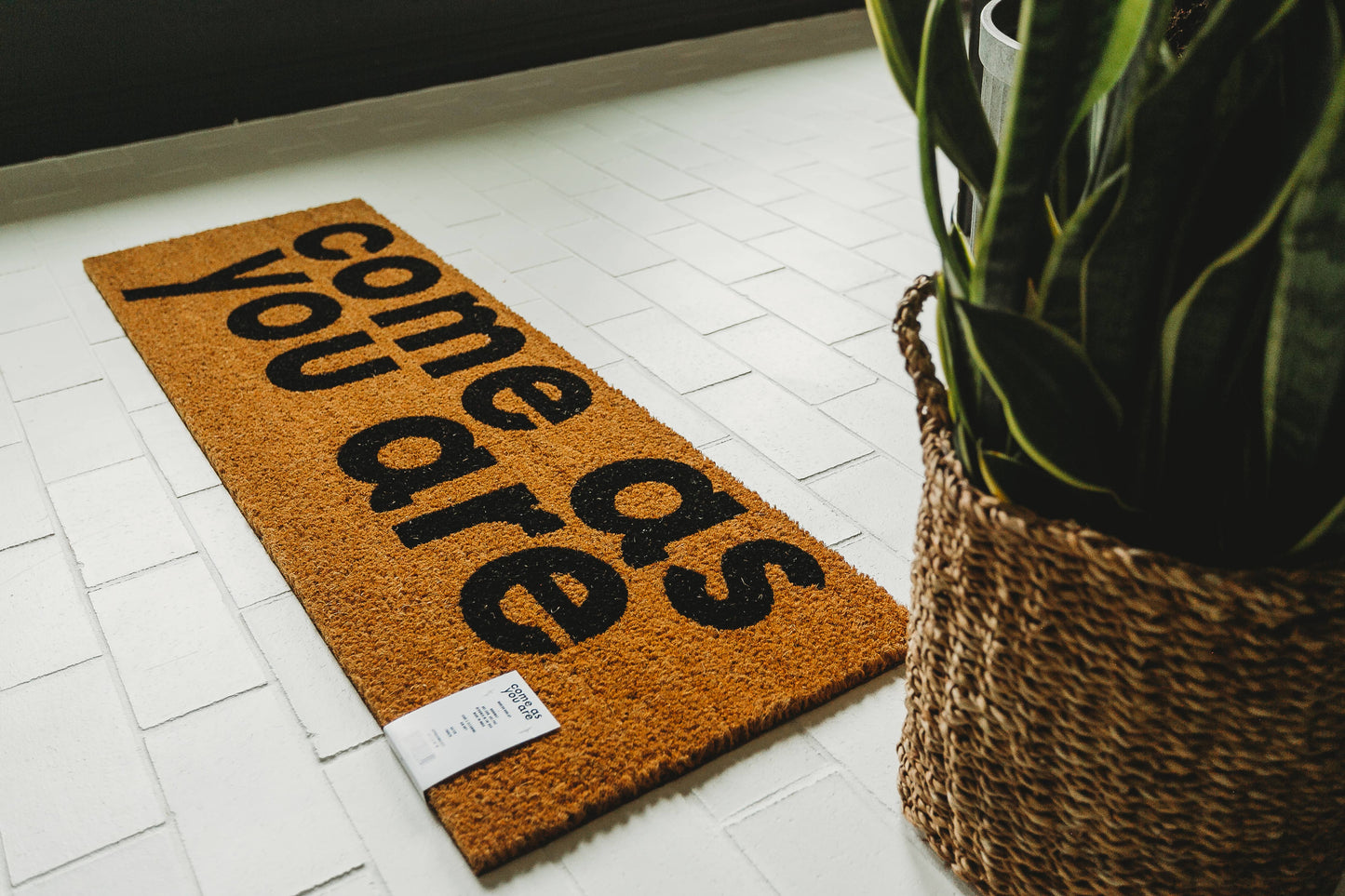 XL Doormat - Come as you are