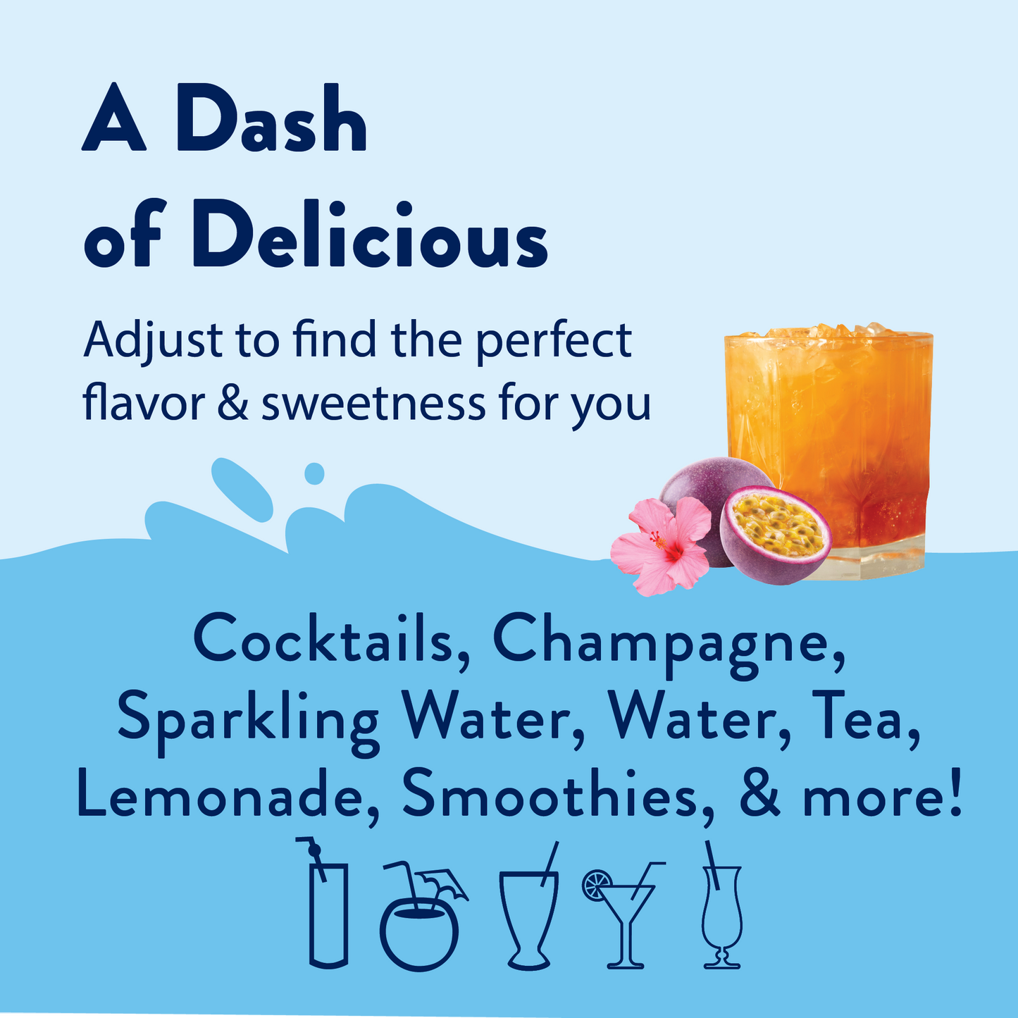 Hibiscus Passion Fruit Flavor Syrup