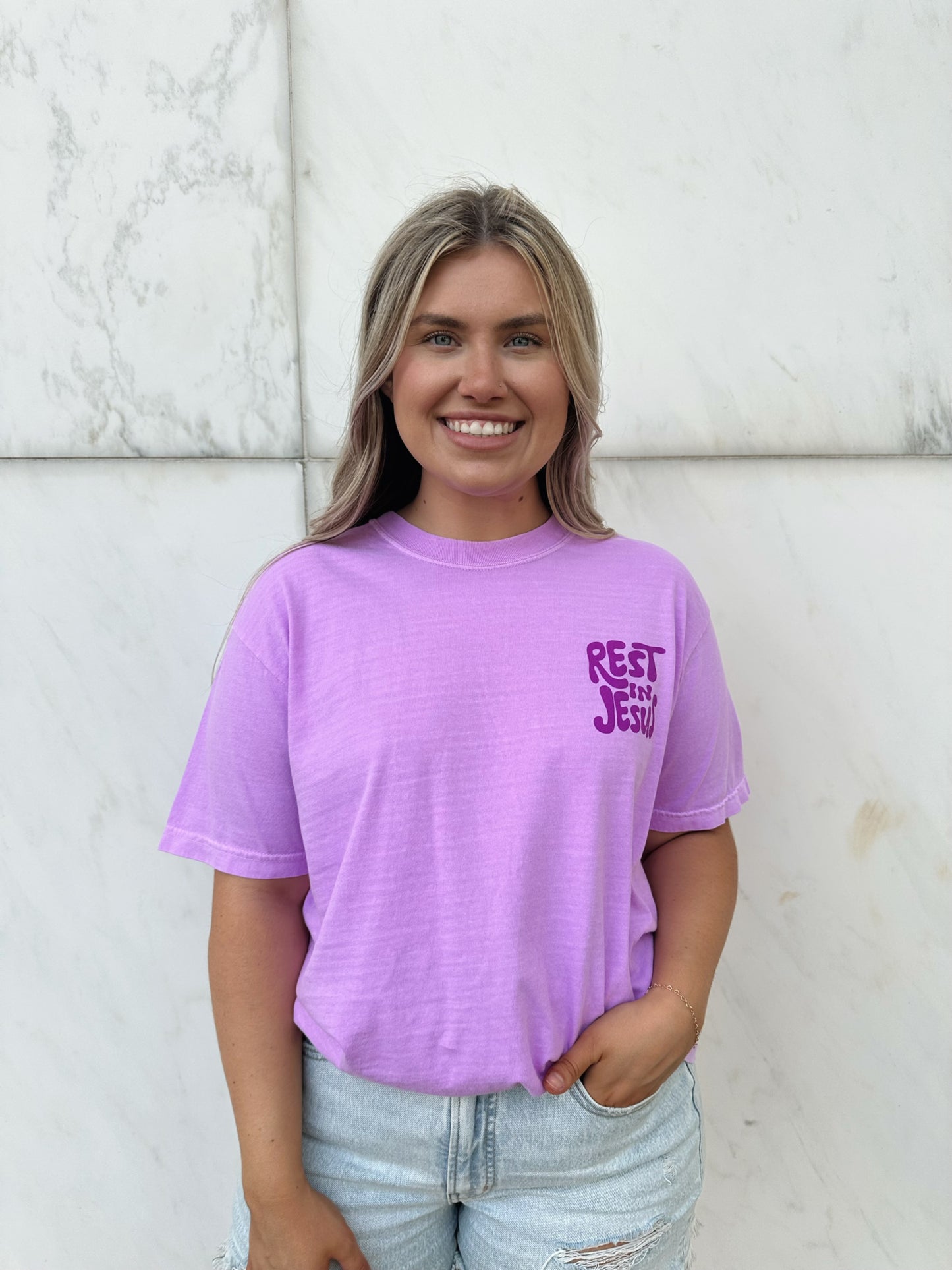 Rest In Jesus Tee