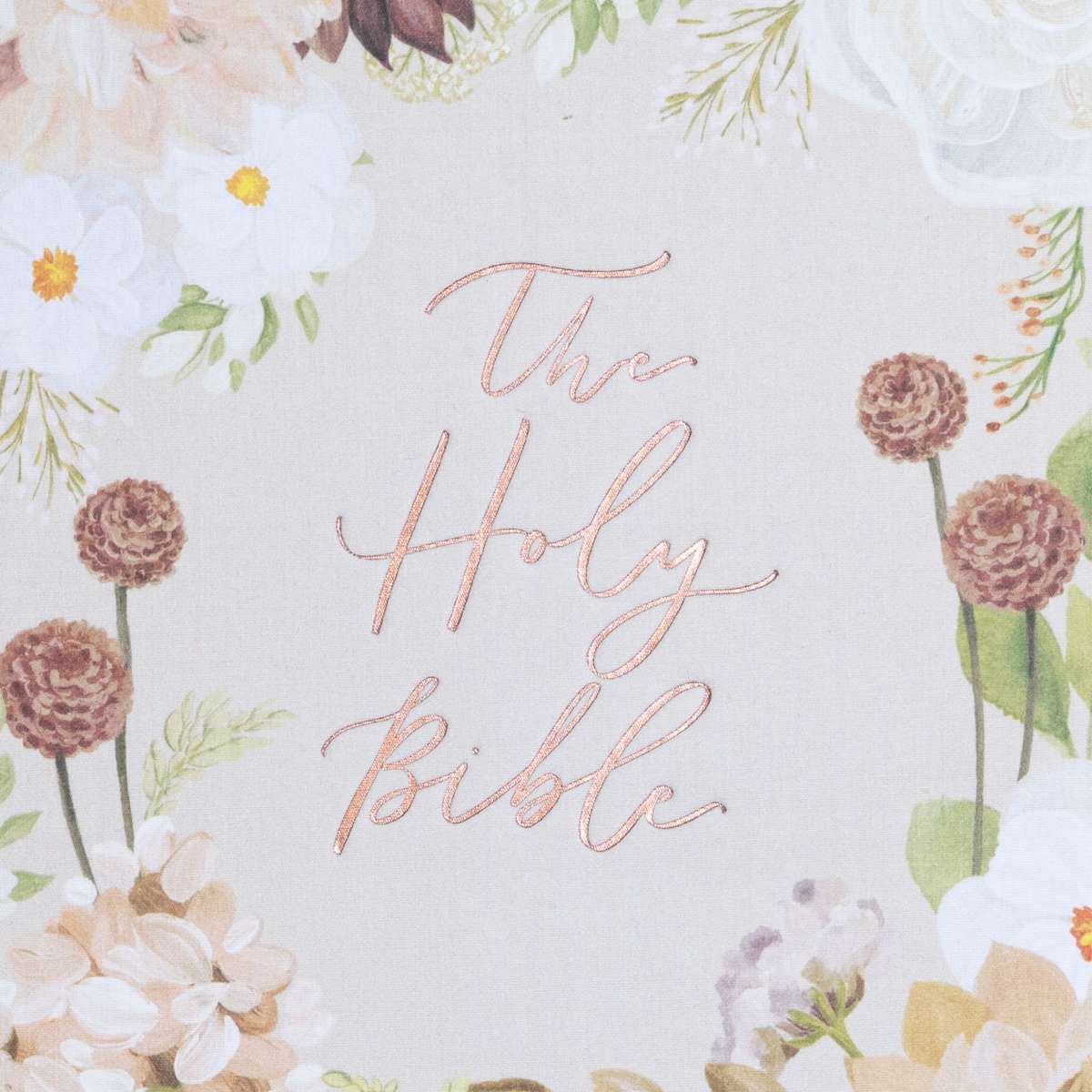 CSB Large Print Bible | Blush Garden