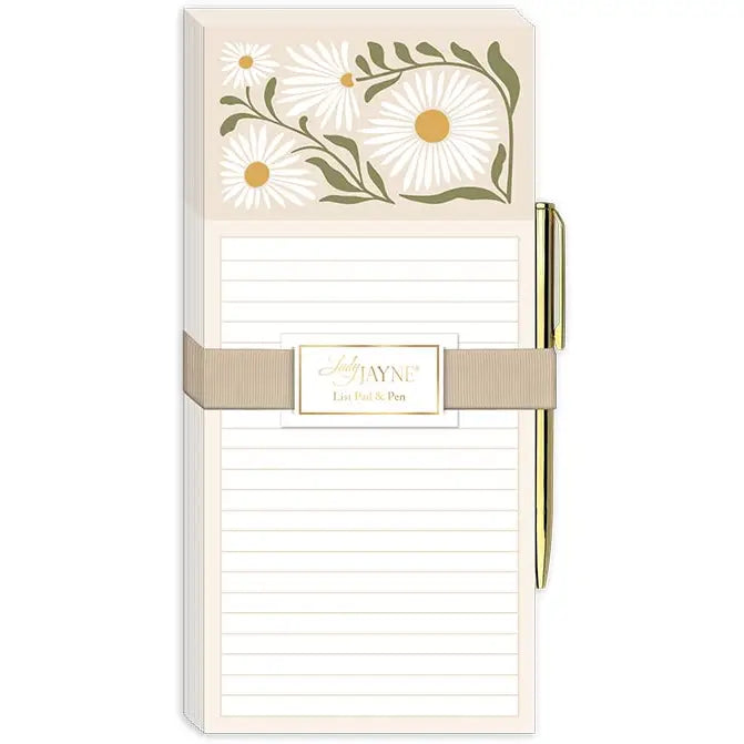 Magnetic List Pad with Pen