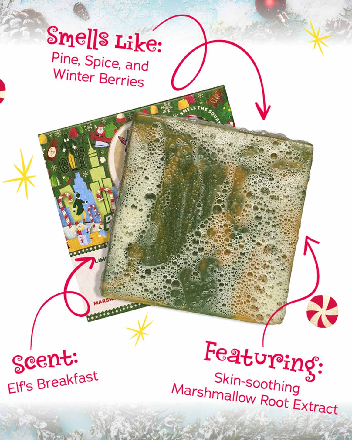 Dr. Squatch Ninny Scrubbins Bar Soap