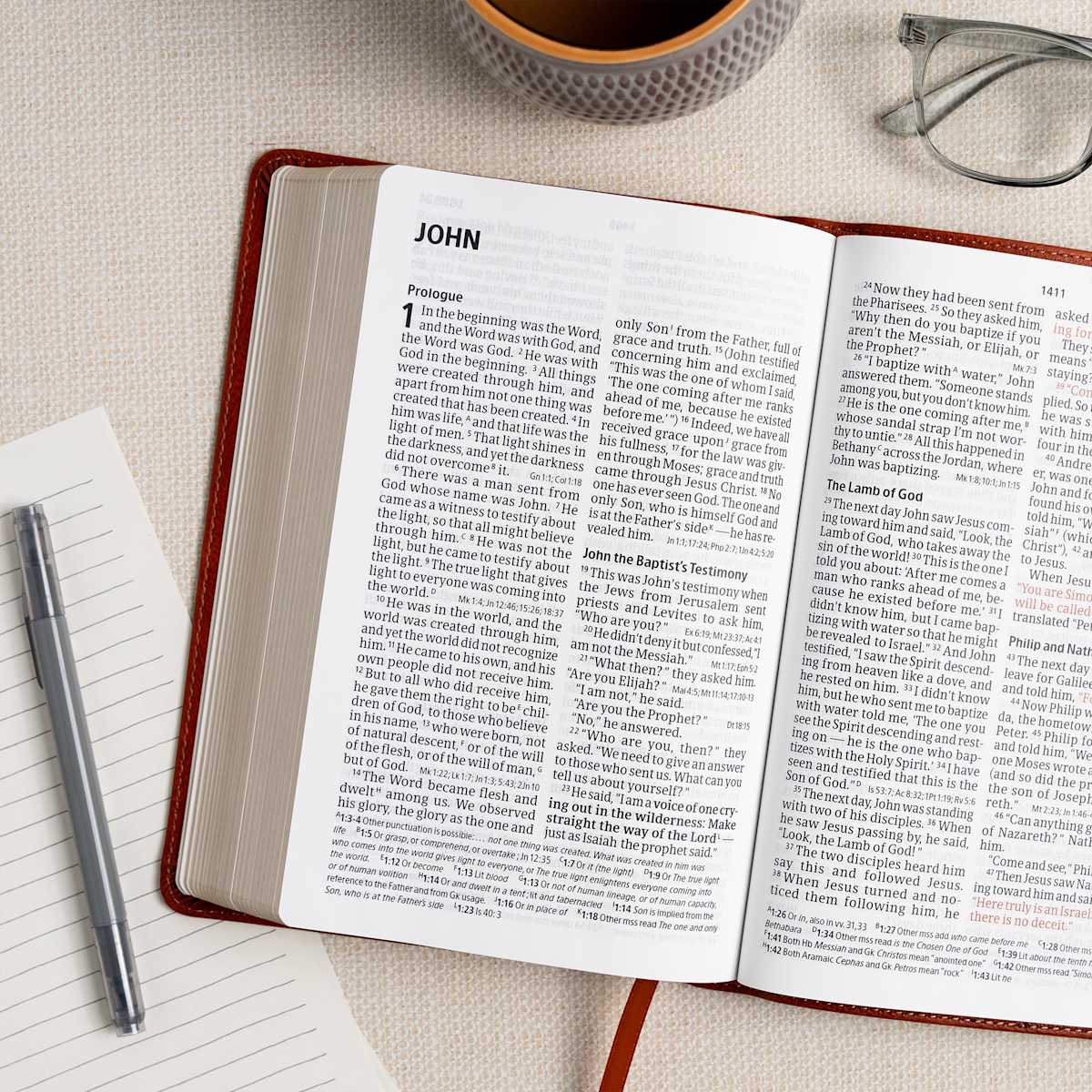 CSB Large Print Bible | Burnt Sienna