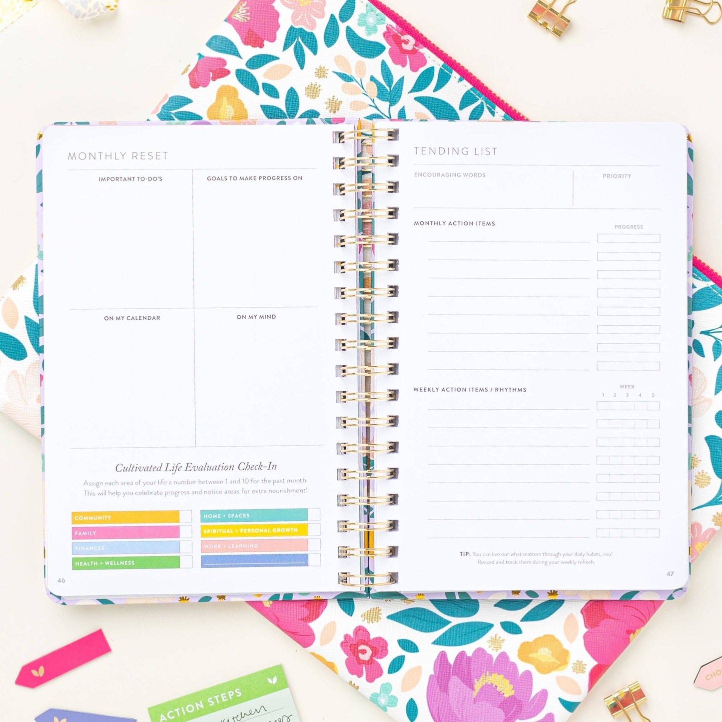 Fresh Start Daily Goal Planner
