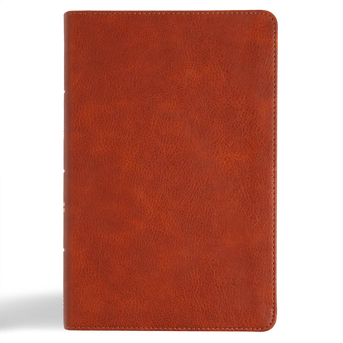CSB Large Print Bible | Burnt Sienna