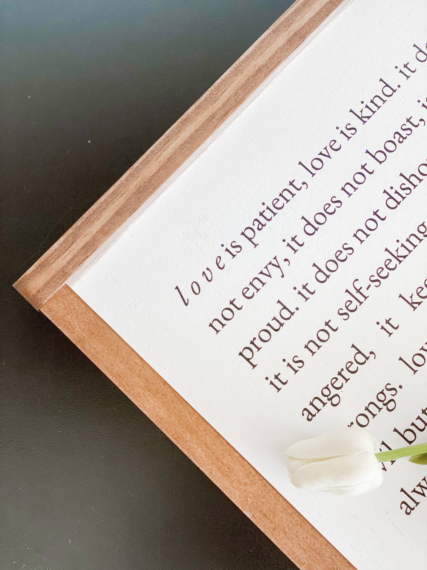 1 Corinthians 13 | Wall Art