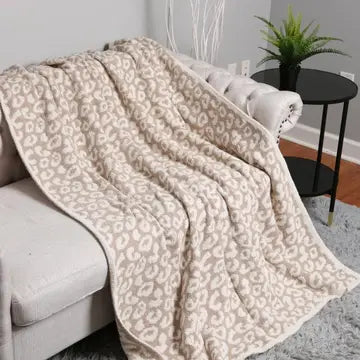 Leopard Throw Blanket