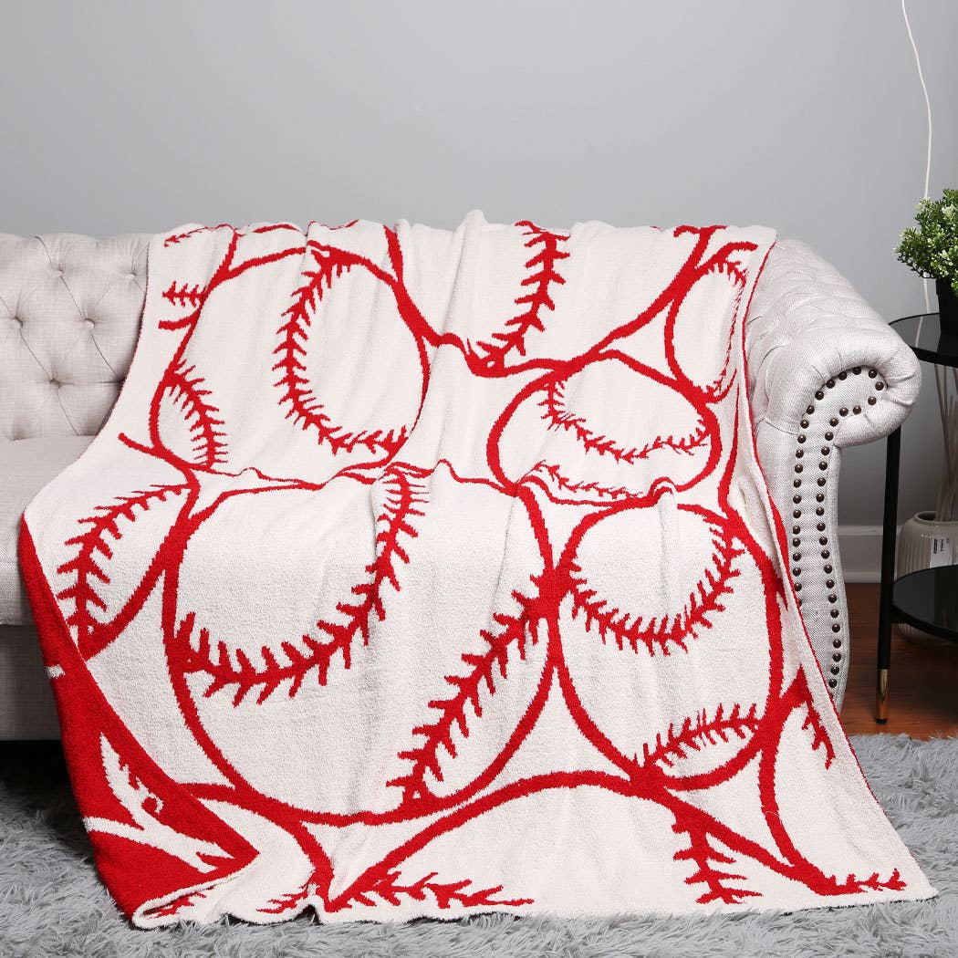 Baseball Throw Blanket