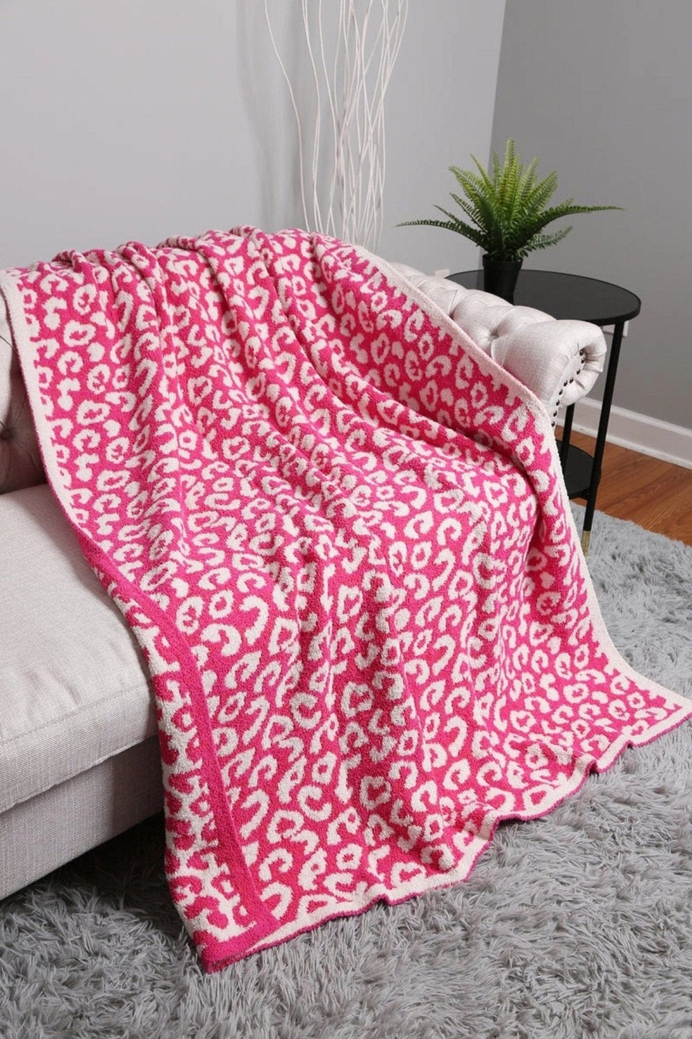 Leopard Throw Blanket