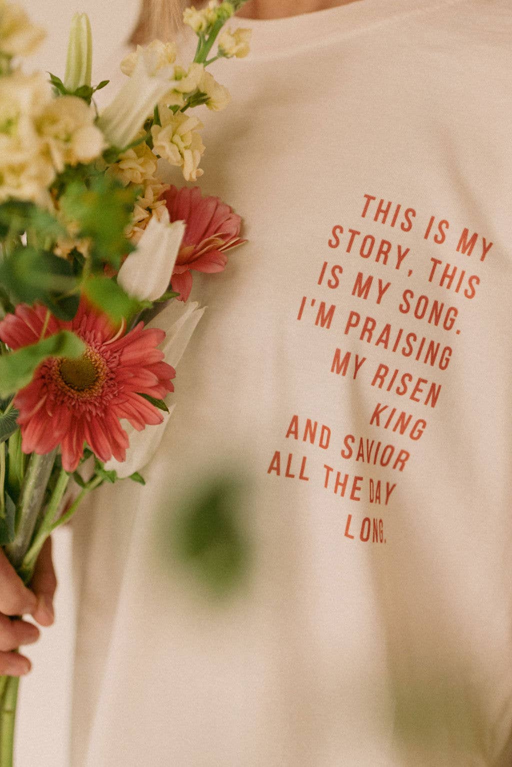 Praising My Risen King Sweatshirt