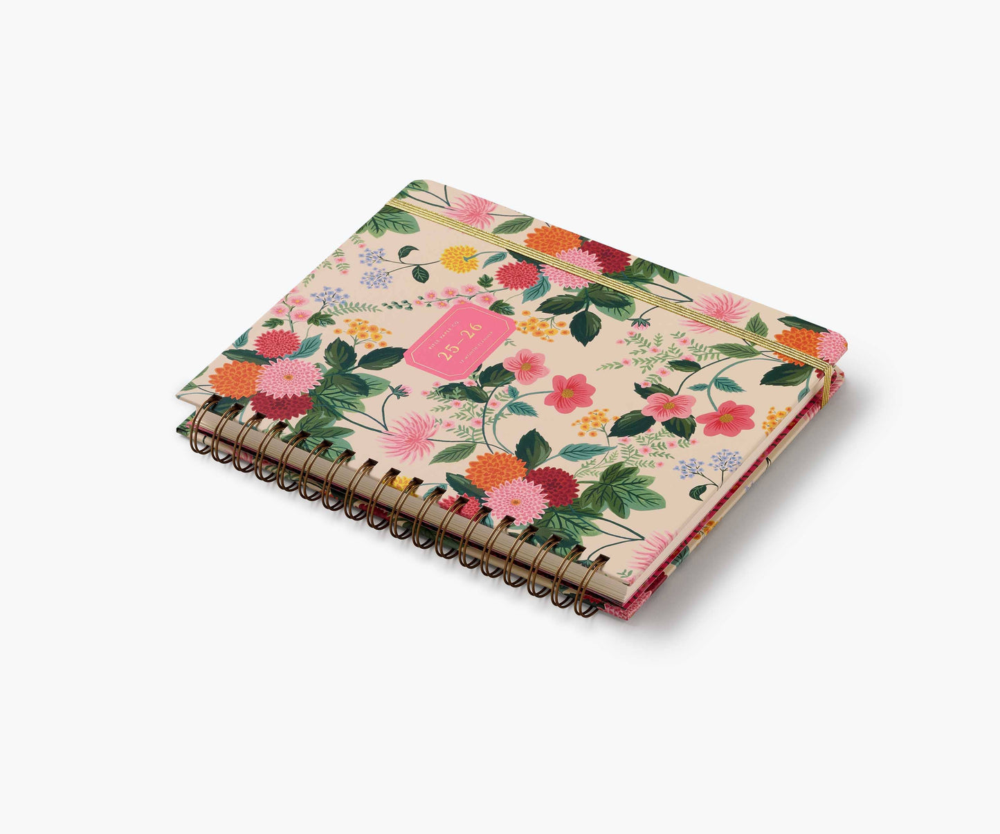 2026 Dahlia 17-Month Spiral Planner