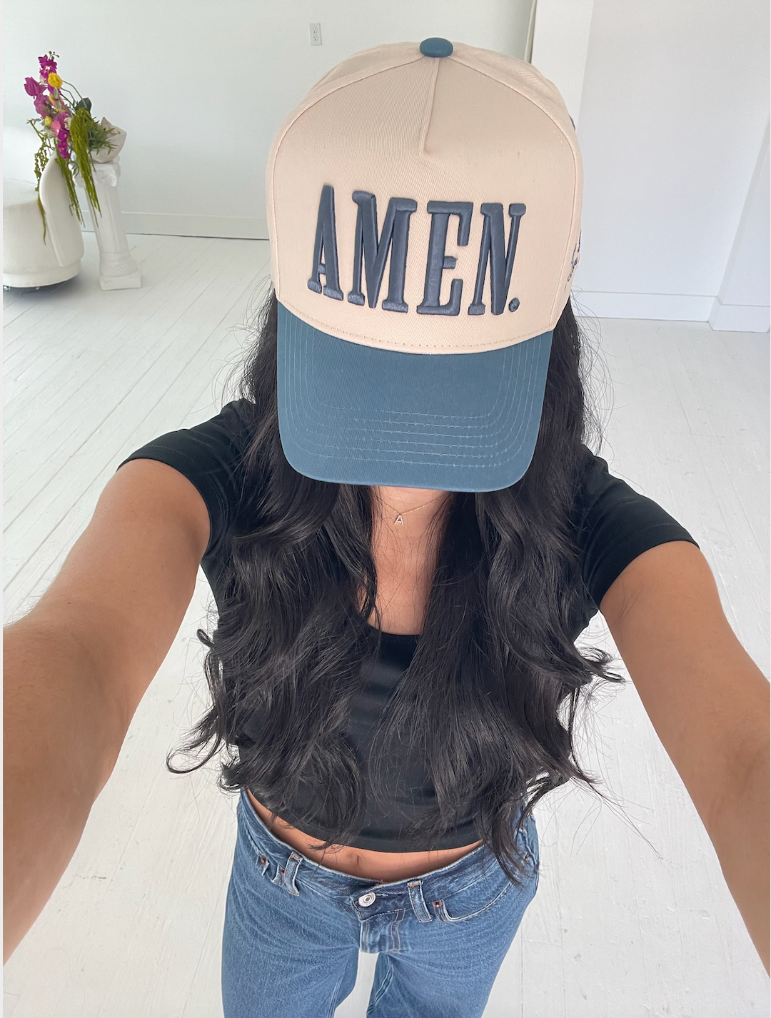 Trucker Hat : AMEN.