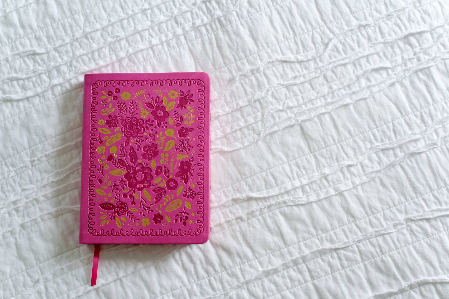 My Bible SKJV for Girls (Pink and Gold Florals)