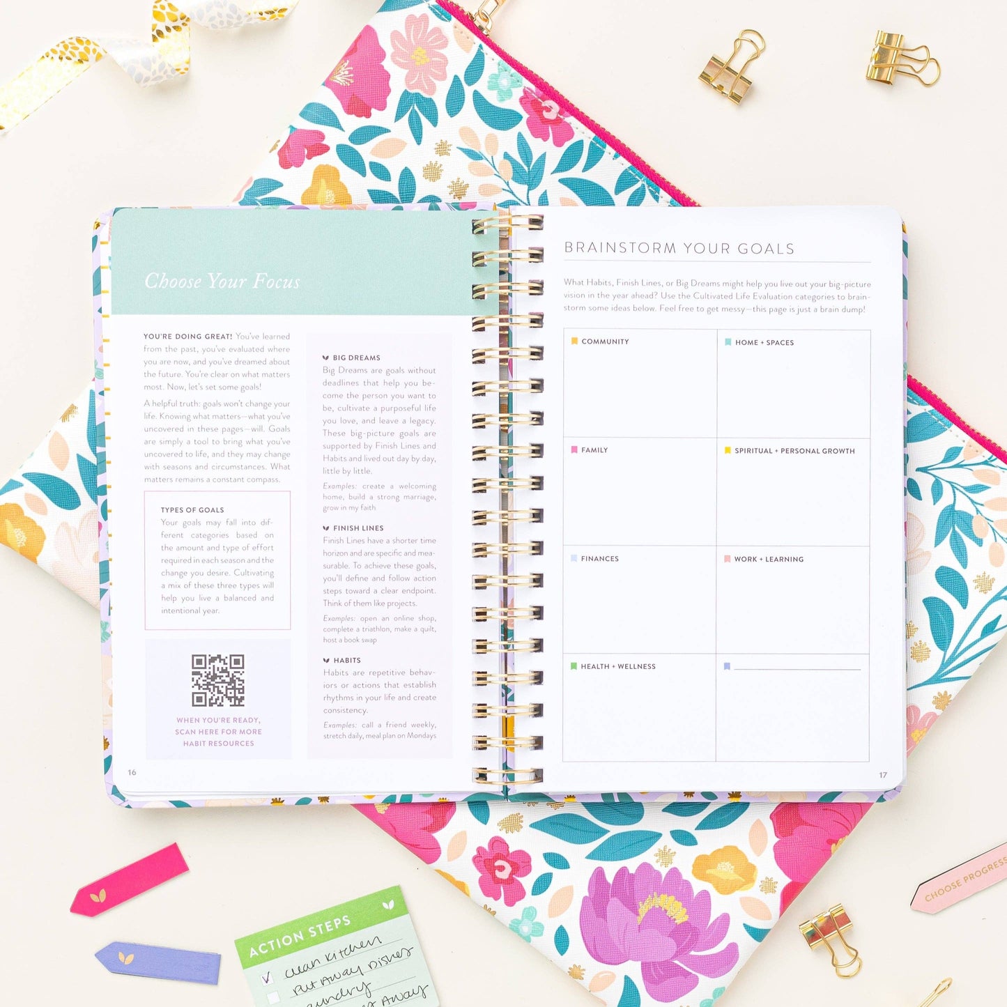 Fresh Start Daily Goal Planner