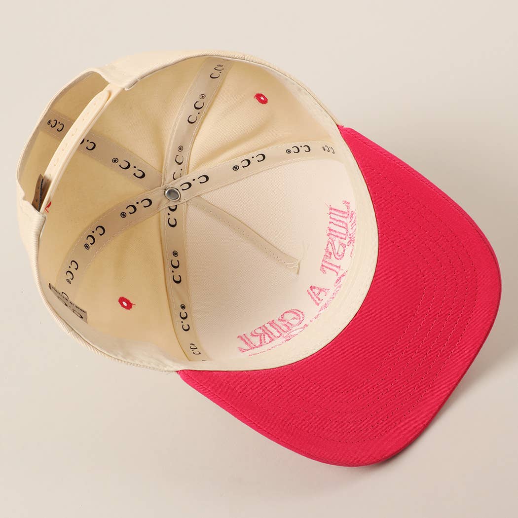 A Girl Who Loves Jesus Trucker Hat