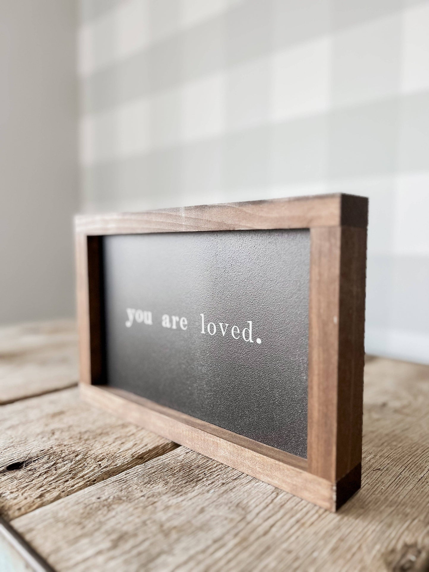 You Are Loved Wood Sign