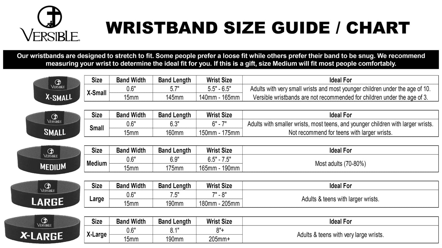 Tap To Pray Wristbands: Safari Zebra