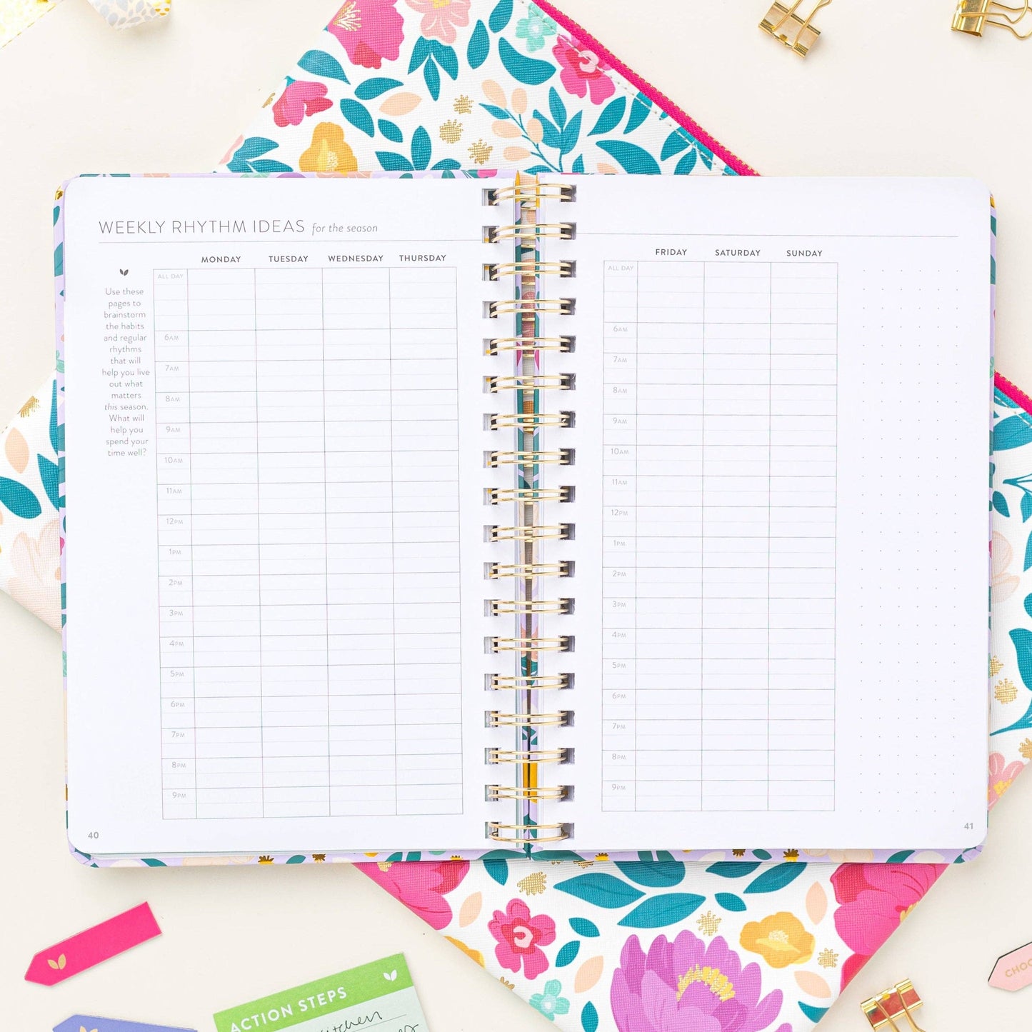 Fresh Start Daily Goal Planner