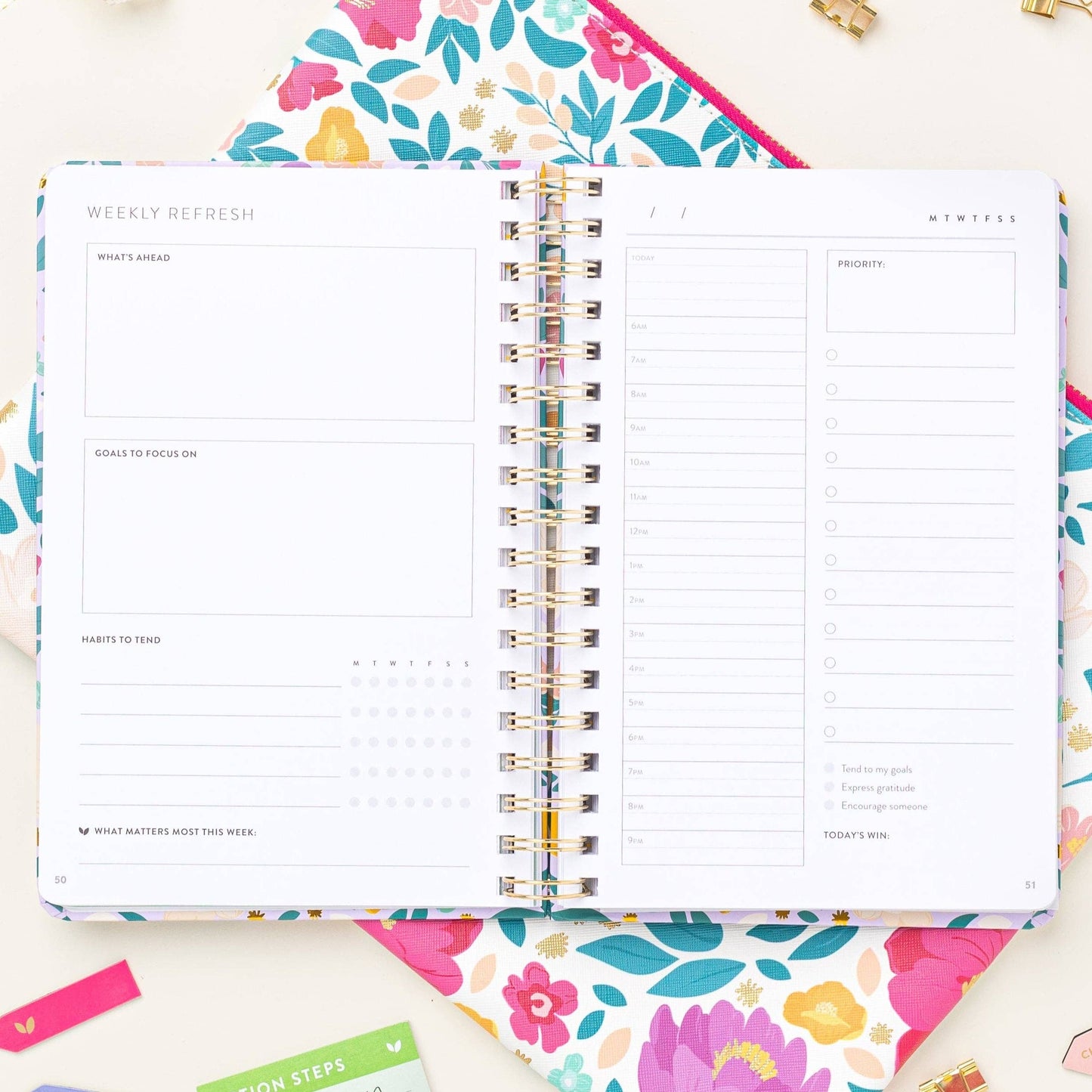 Fresh Start Daily Goal Planner