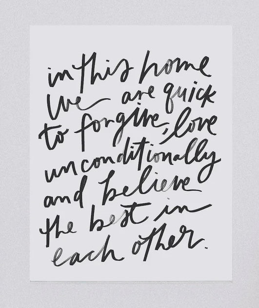 8 X 10 Home Poster