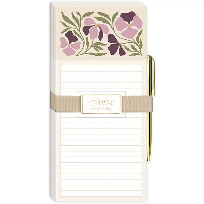 Magnetic List Pad with Pen