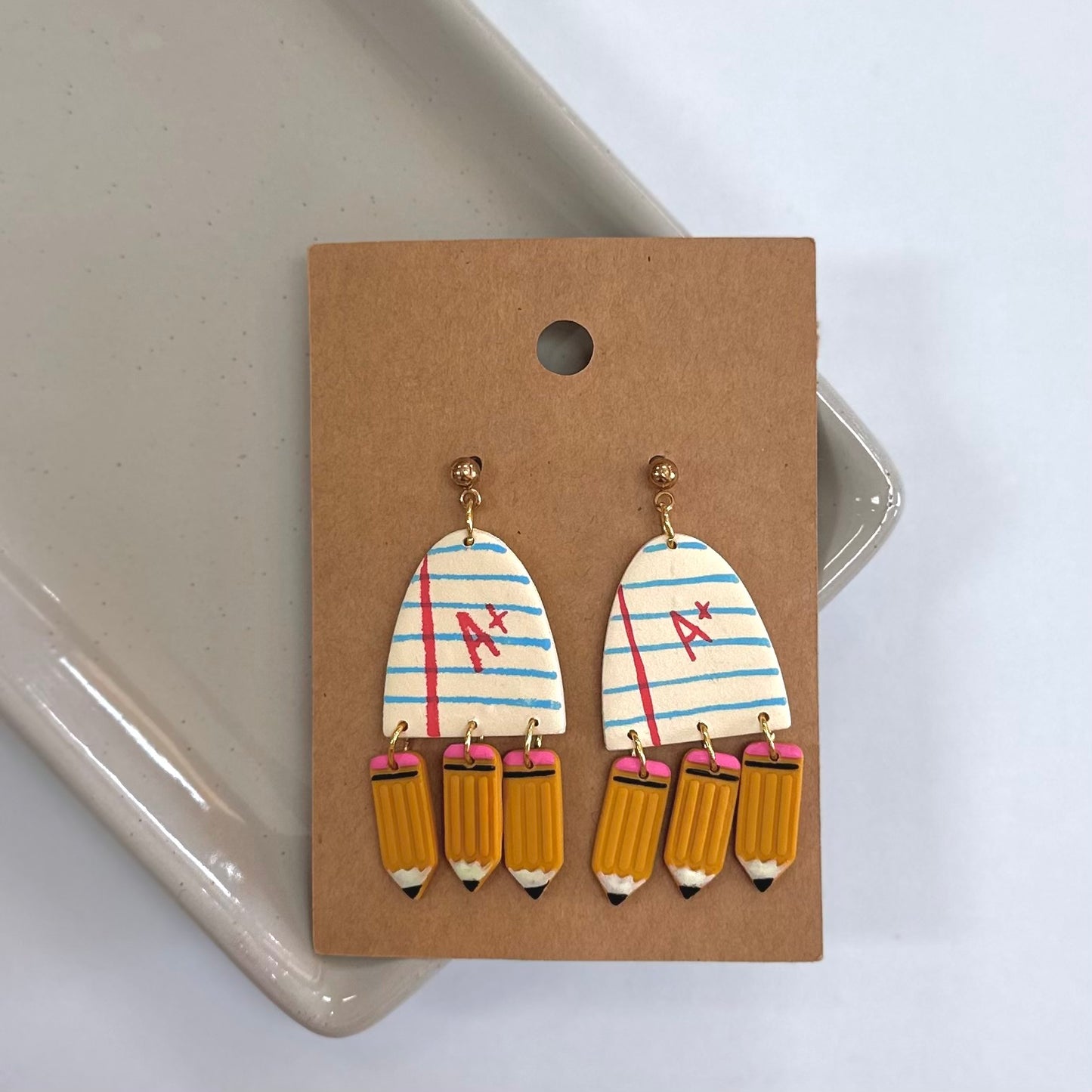 Southern Fields Teacher Earrings