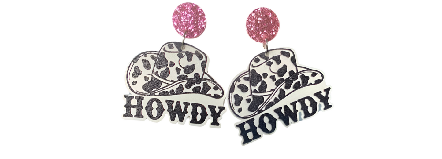 Howdy Cowgirl Earrings