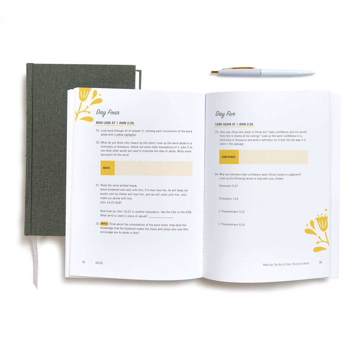 Abide - Bible Study Book | 1,2,3 John