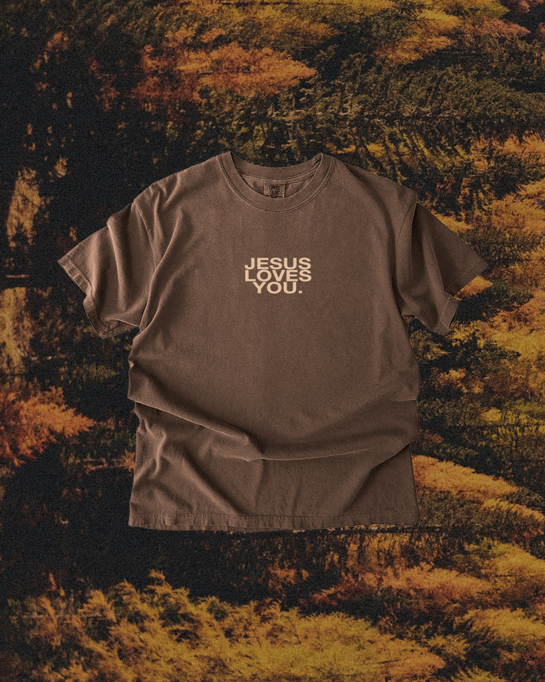 Espresso JESUS LOVES YOU Tee