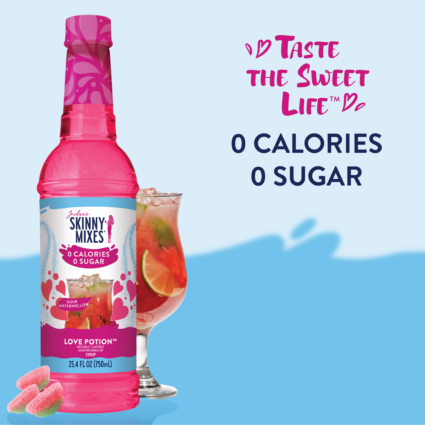 Sugar Free Sour Love Potion Syrup