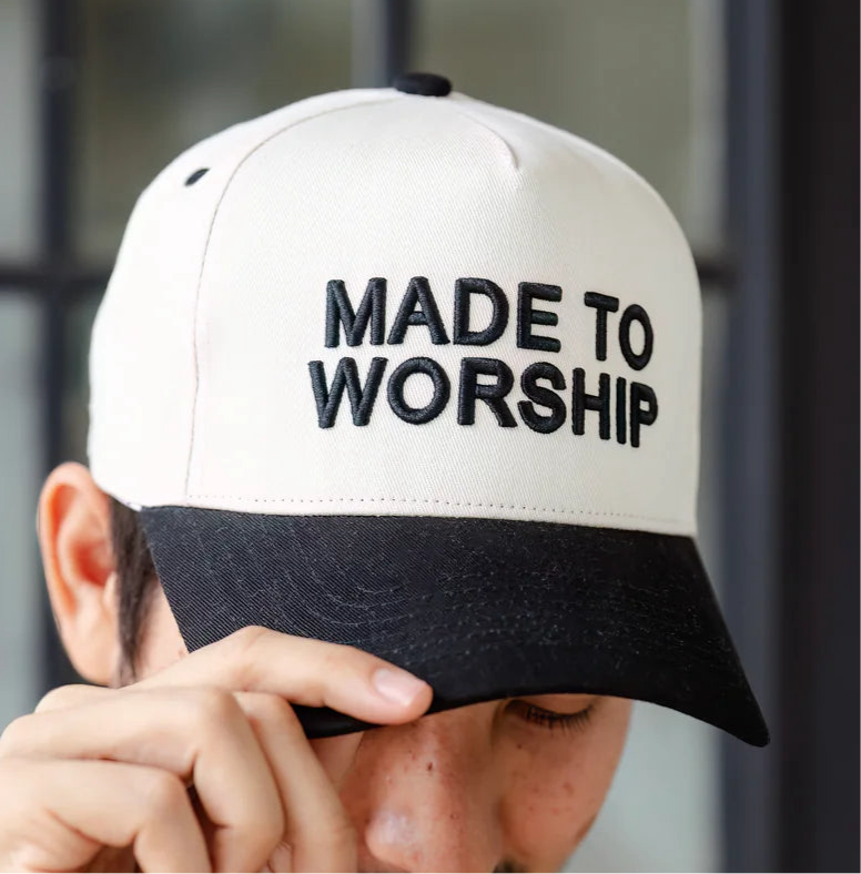 “Made To Worship” Embroidered Hat