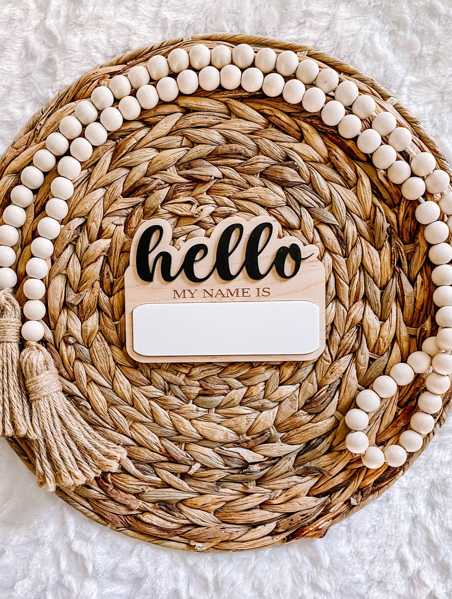 Name Reveal Sign