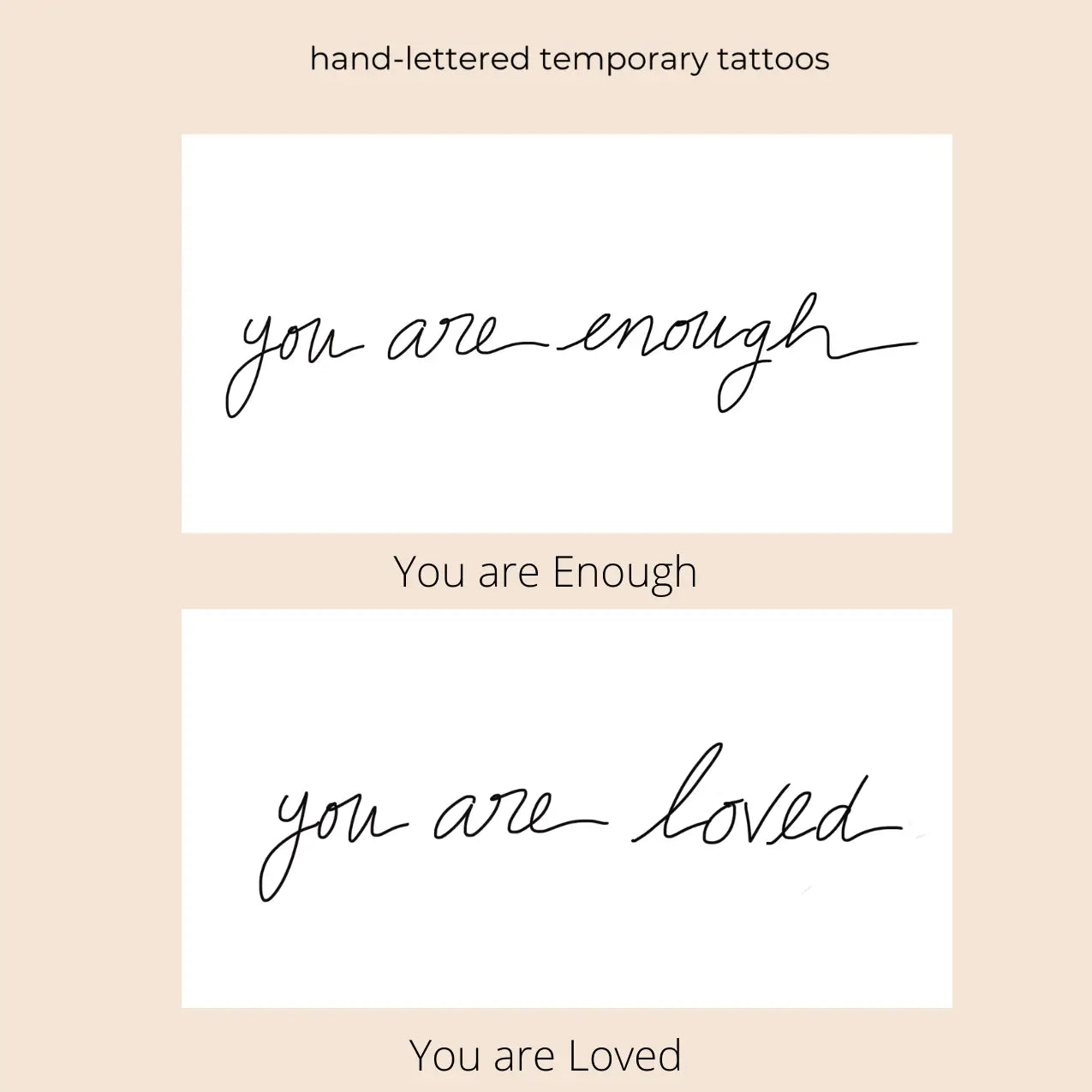 Words for a season… You are enough