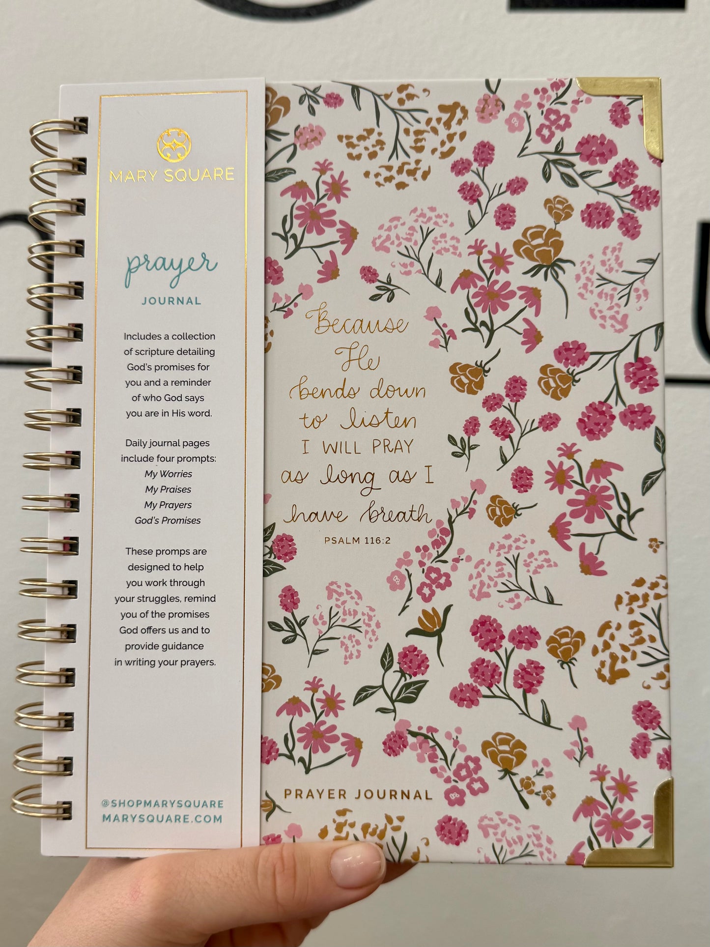 Journal Prayer - Because He Bends Down