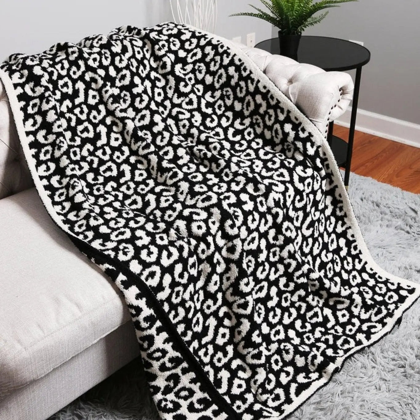 Leopard Throw Blanket