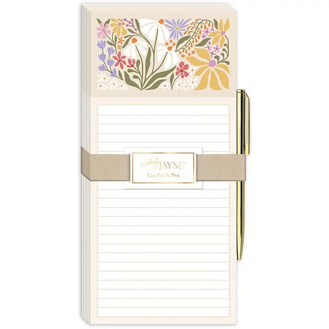 Magnetic List Pad with Pen