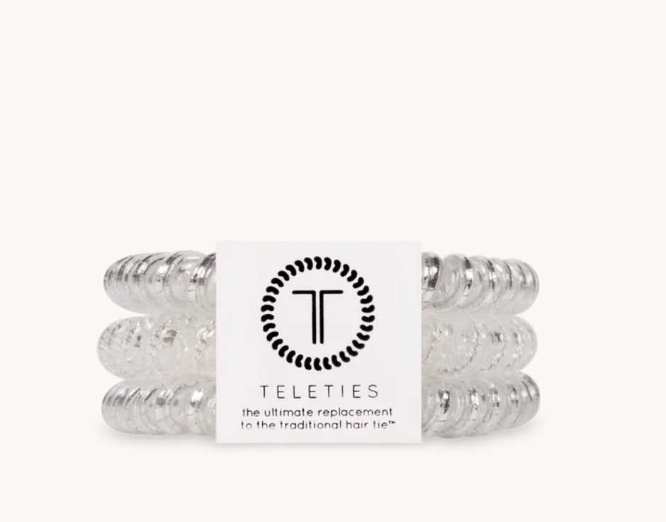 Small Spiral Silver Hair Coils