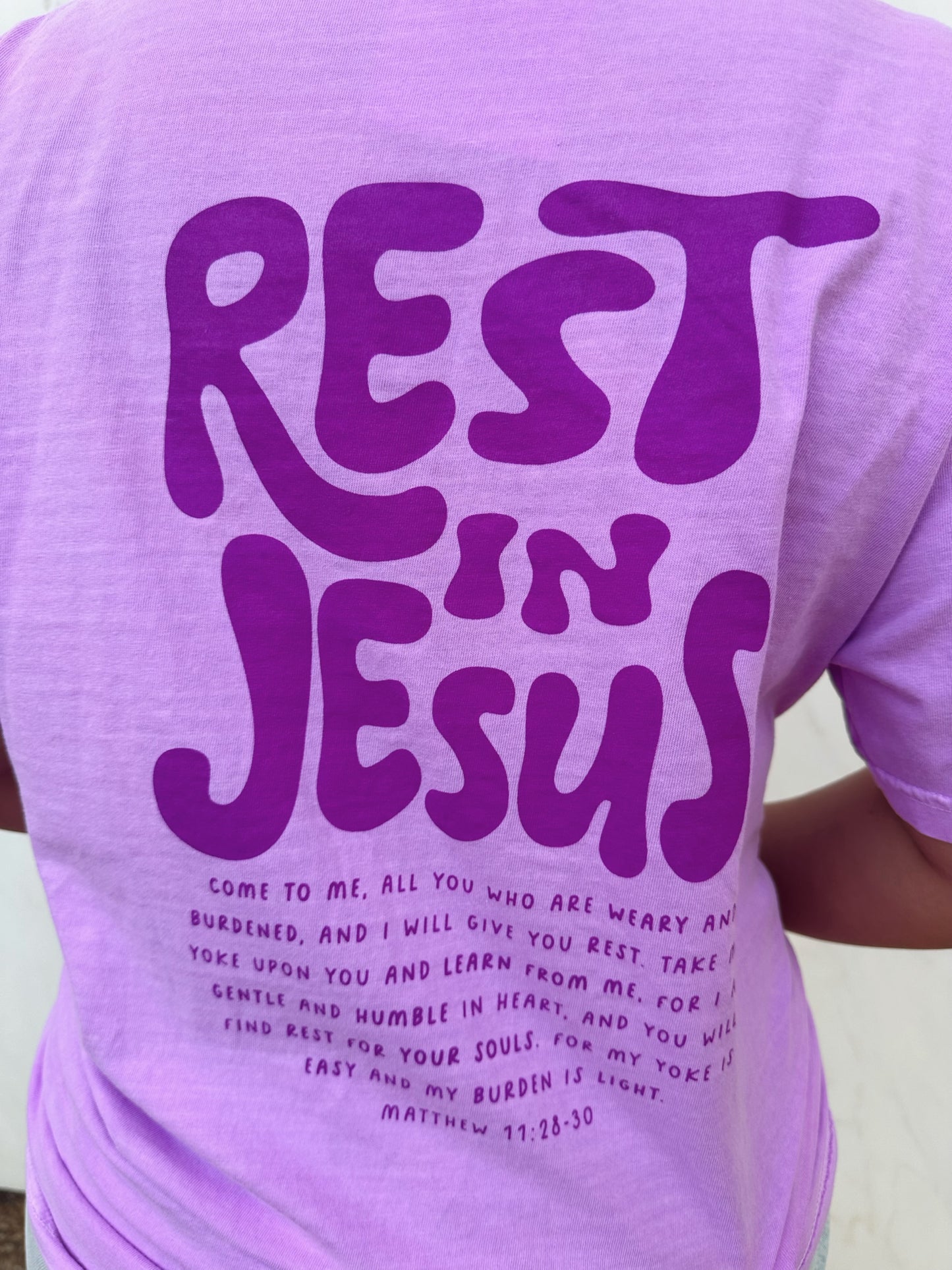 Rest In Jesus Tee