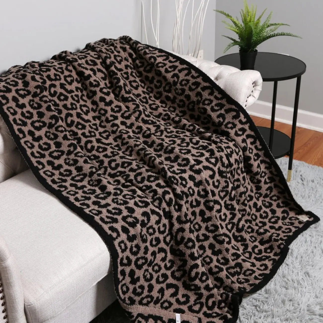 Leopard Throw Blanket