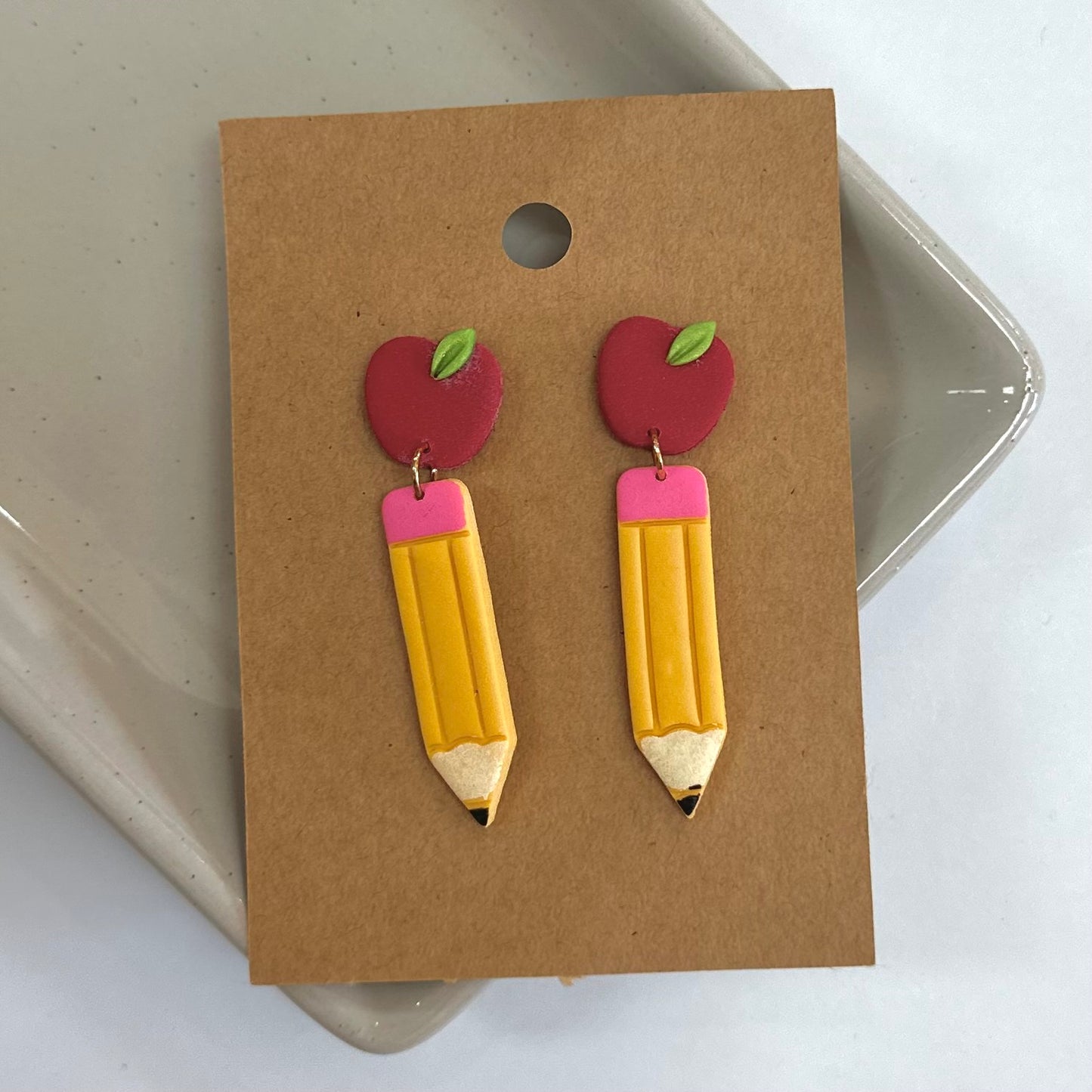 Southern Fields Teacher Earrings