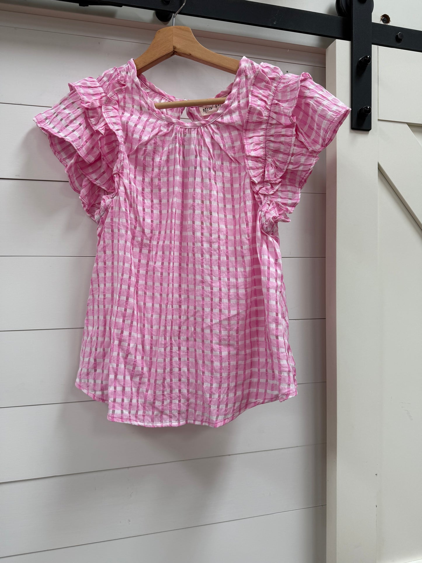 August Rainn Pink Gingham ***FINAL SALE***
