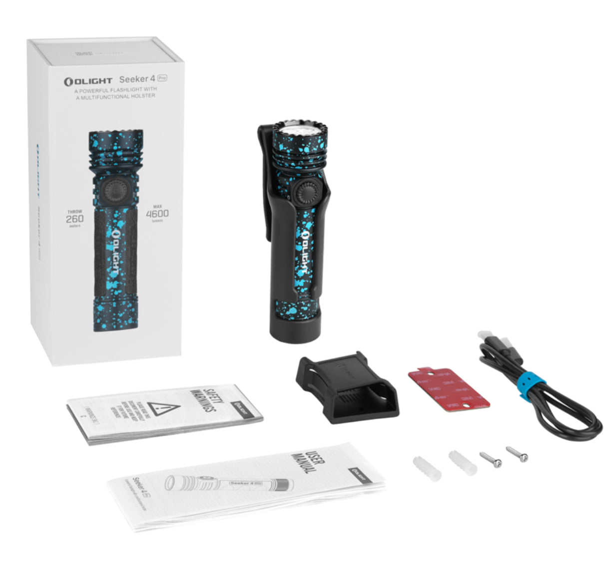 Seeker 4 Pro High Power Flashlight