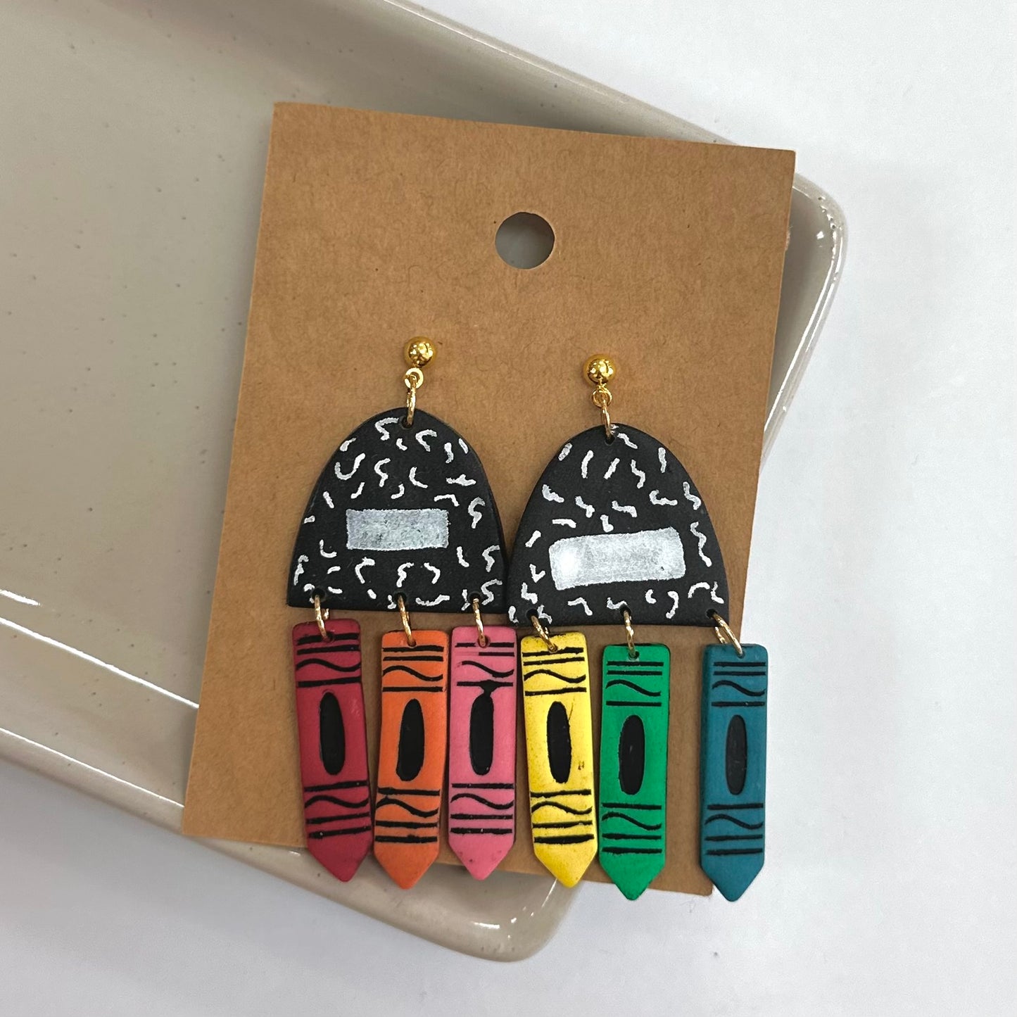 Southern Fields Teacher Earrings